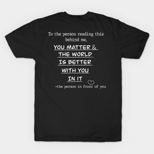 Suicide Awareness T-Shirt